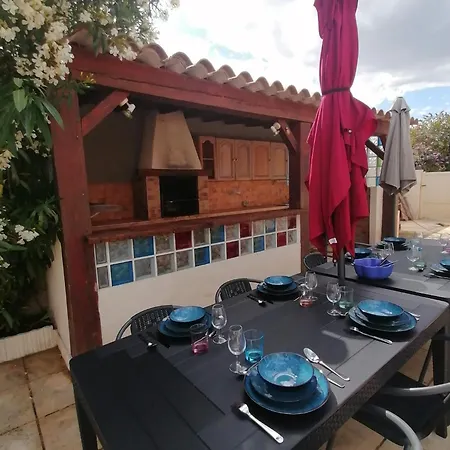 Clim, Piscine Et Barbecue 빌라 *